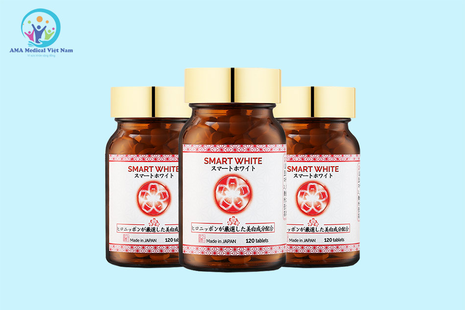 Viên uống trắng da Smart White Nhật Bản