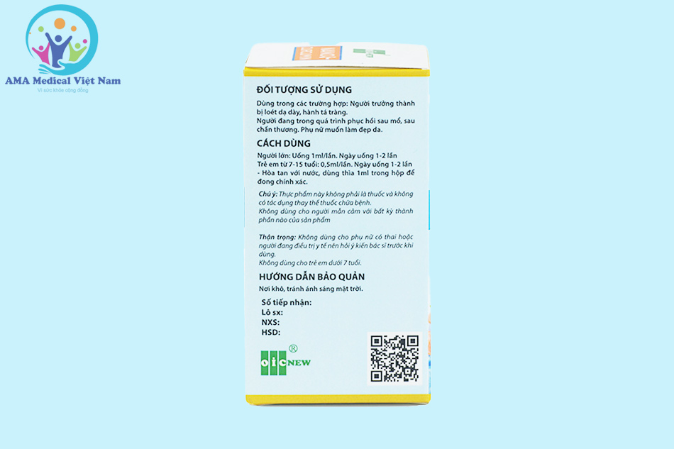 Thông tin của sản phẩm Nano Curcumin OIC