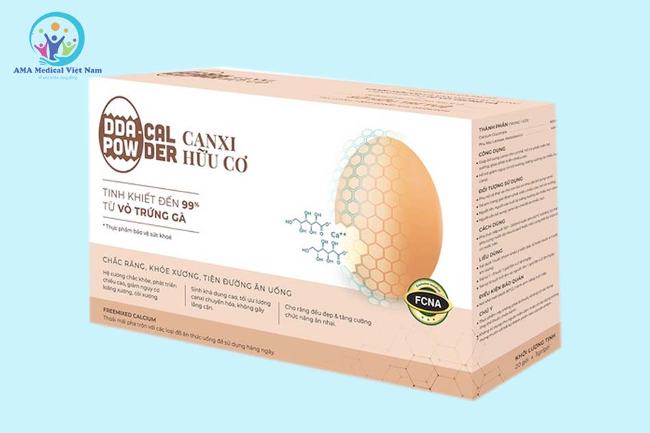 Vỏ Canxi hữu cơ từ trứng gà
