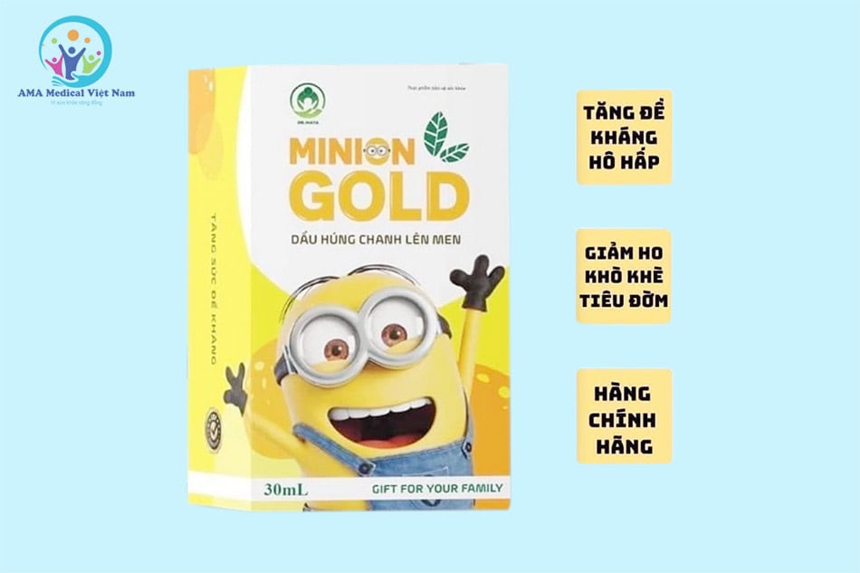 Công dụng dầu húng chanh Minion Gold
