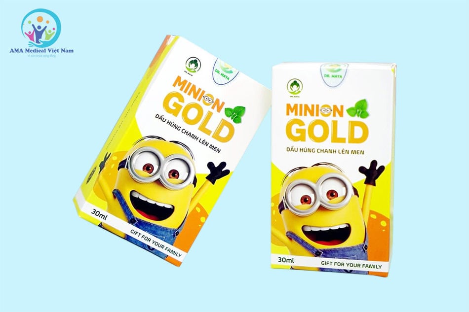 Hộp Minion Gold húng chanh