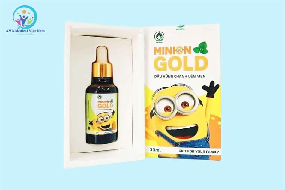 Tinh dầu húng chanh Minion Gold