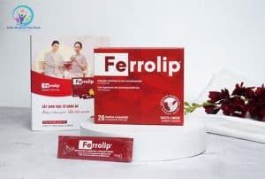 Sản phẩm: Sắt sinh học Ferrolip