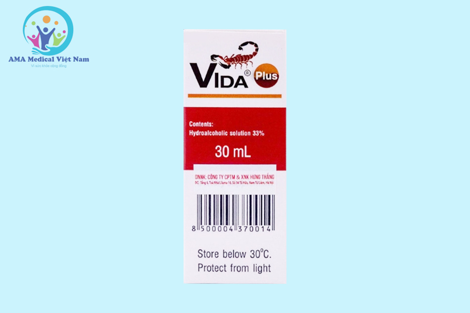 Hộp sản phẩm Vida Plus