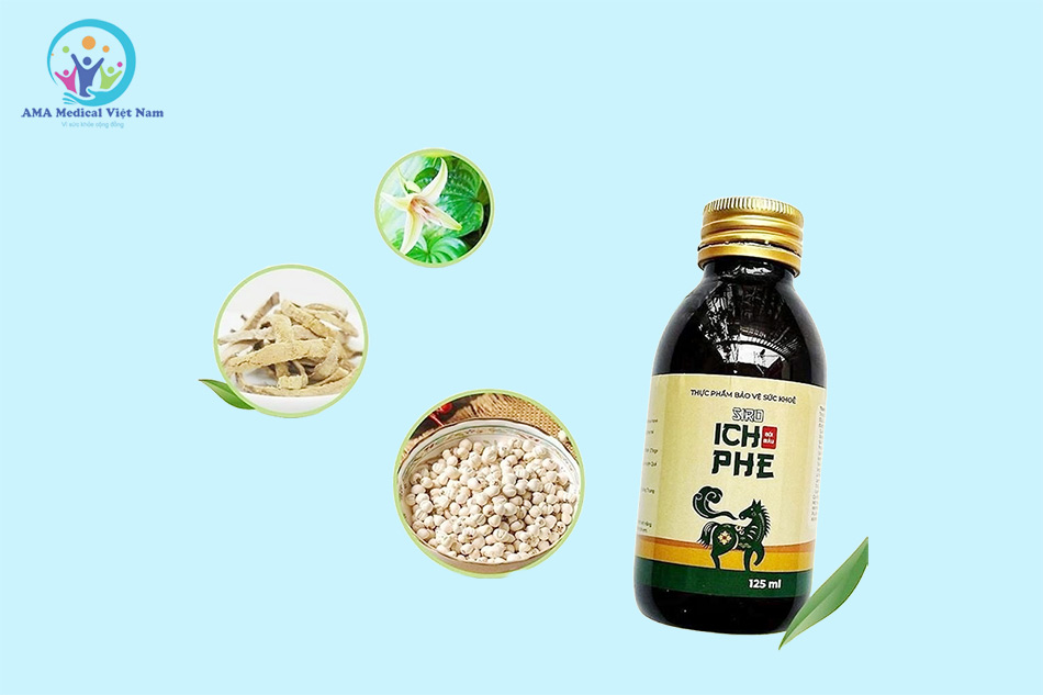 Siro Ích Phế Bối Mẫu có thành phần từ dược liệu