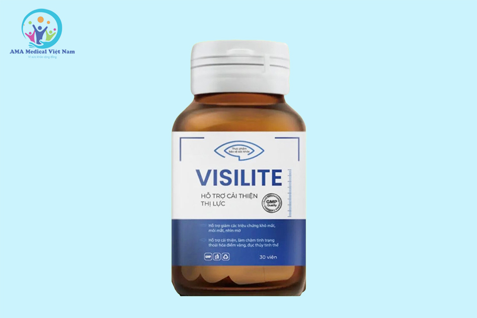 Lọ 3 viên bổ mắt Viselite