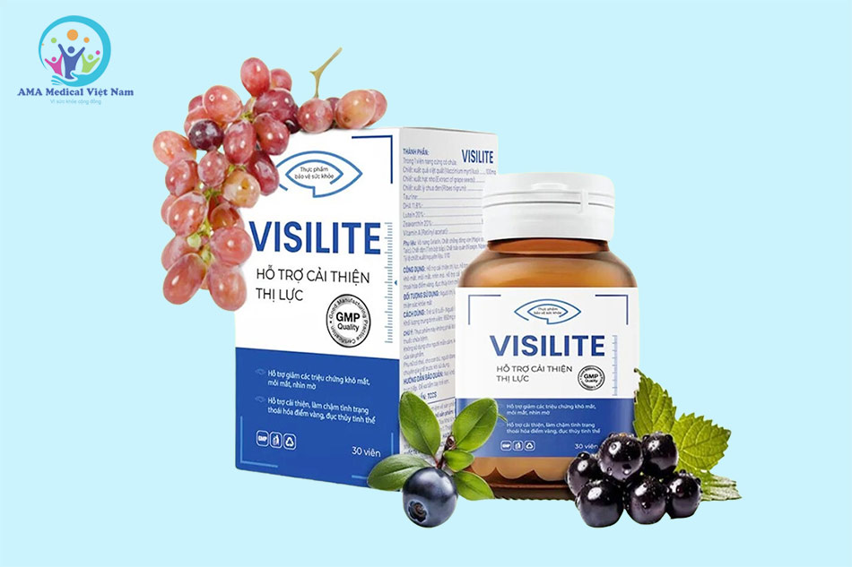 Visilite hỗ trợ cải thiện thị lực