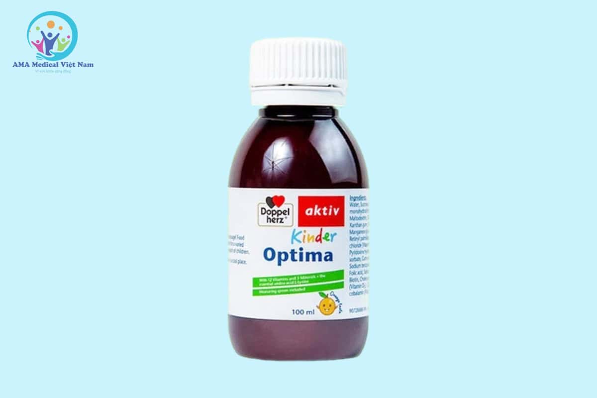 Hình ảnh lọ siro Kinder Optima