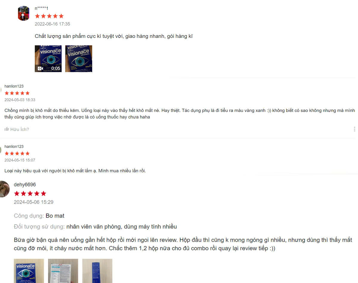 Review của khách hàng