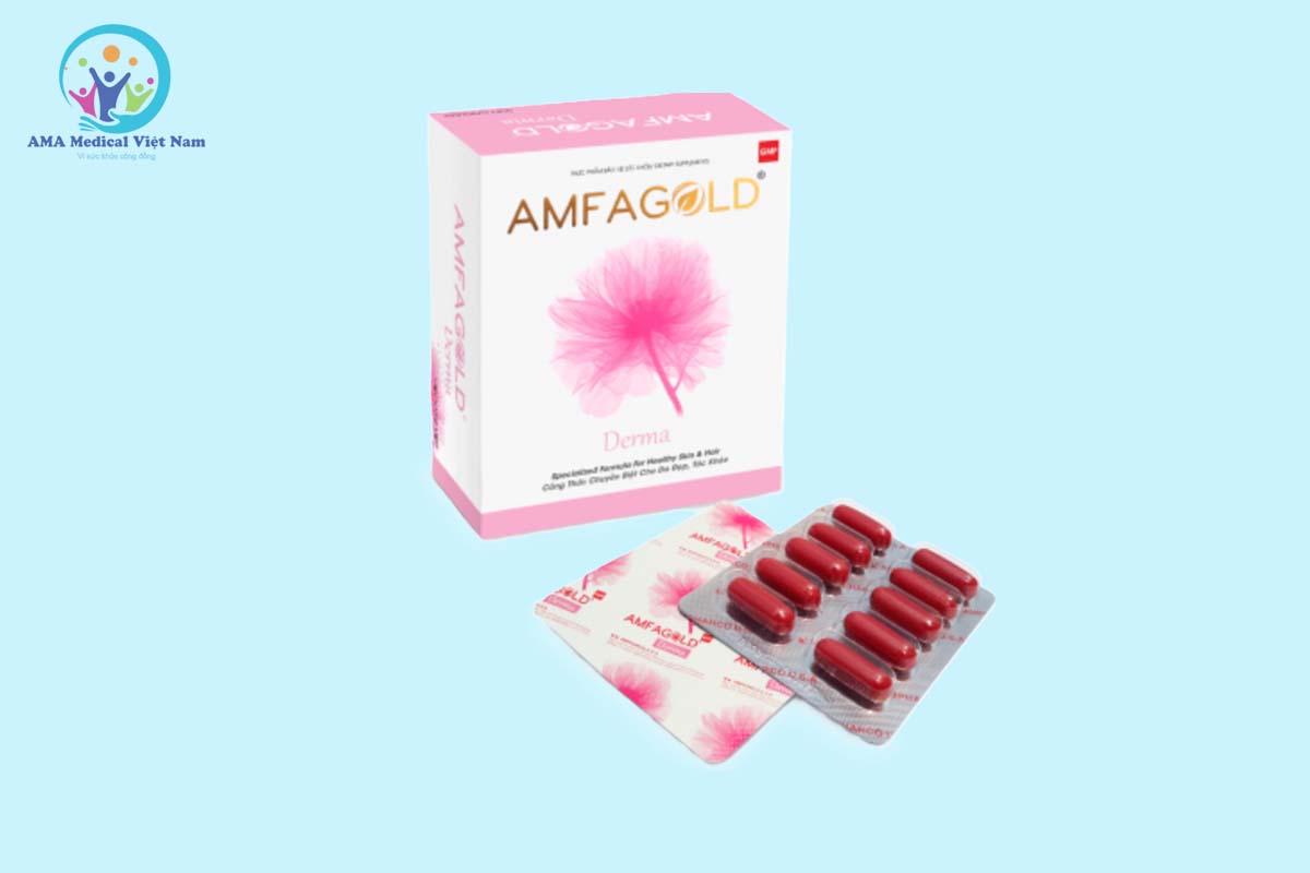 Viên nang mềm Amfagold Derma