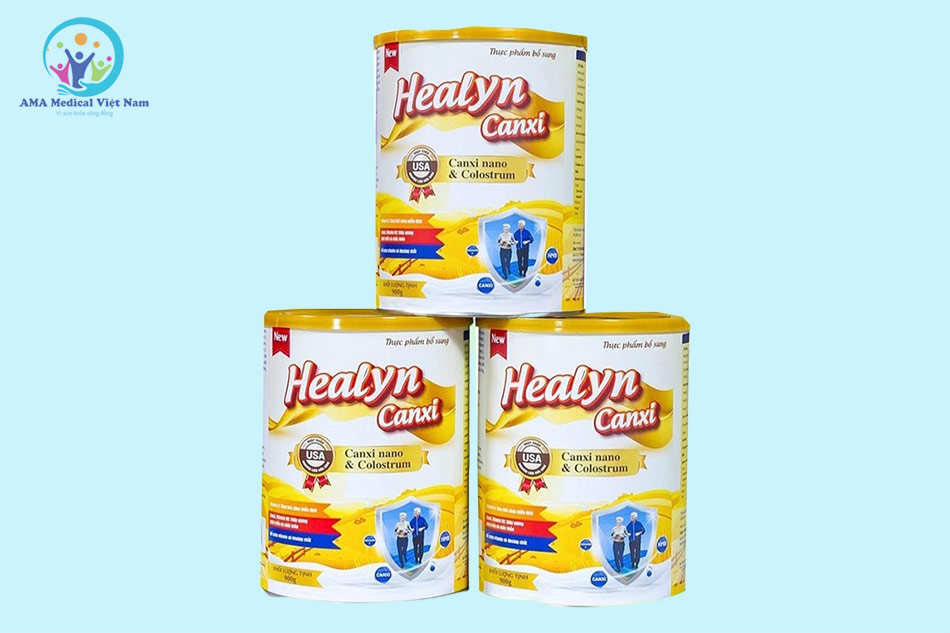 Lon 900 gam Sữa Healyn Canxi