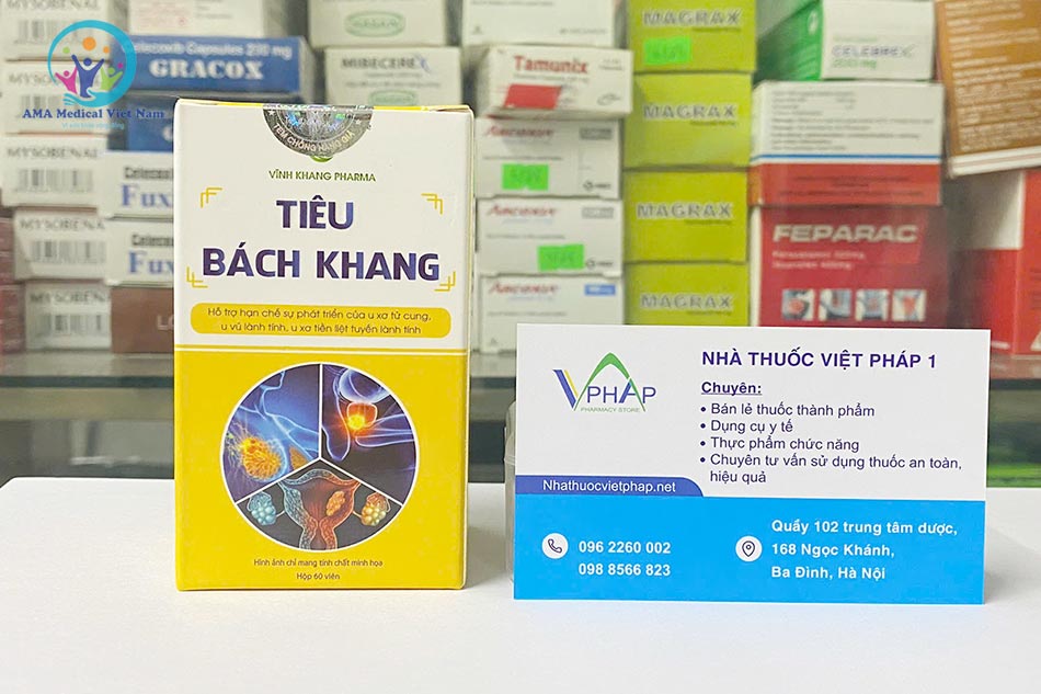 Tiêu Bách Khang chính hãng tại Nhà thuốc Việt Pháp 1