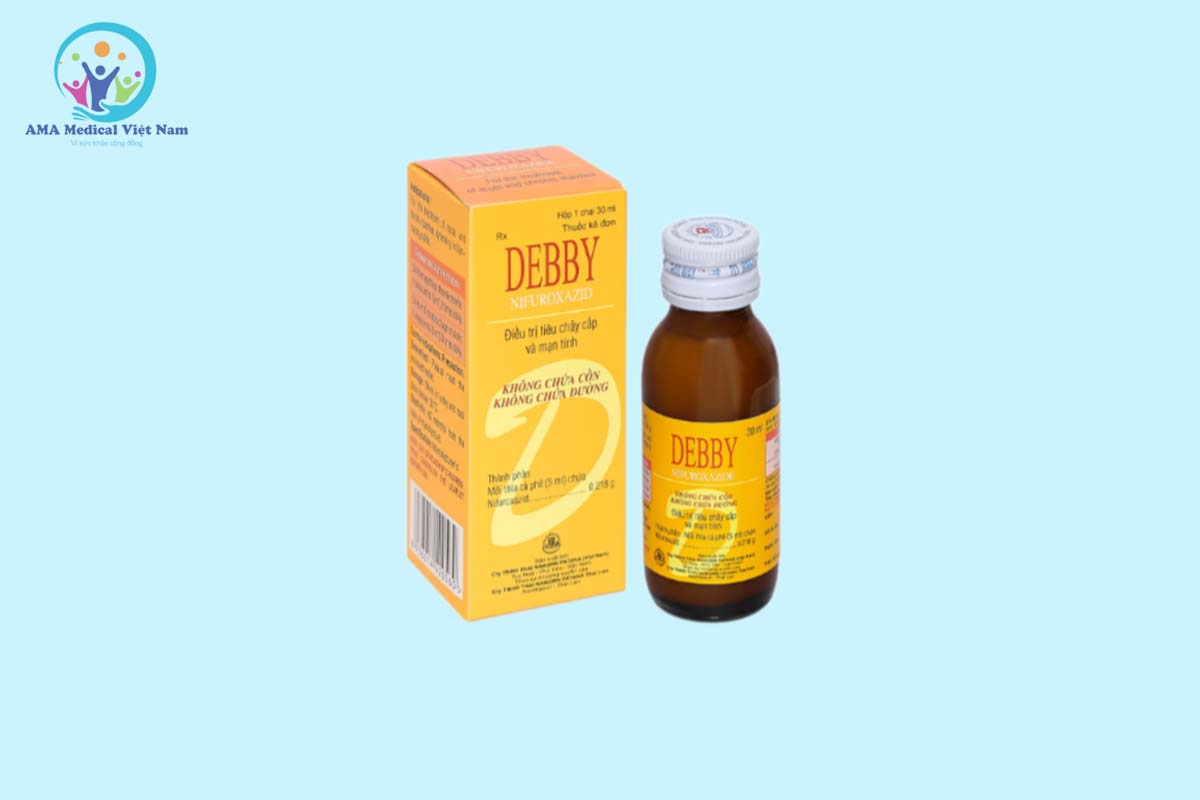 Hình ảnh hộp và lọ thuốc Debby
