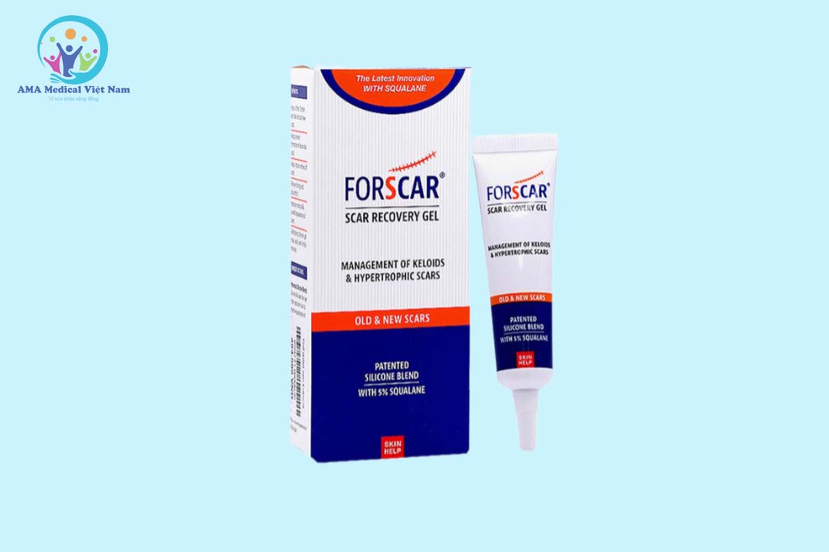Gel Forscar 10ml hỗ trợ trị sẹo nhờ sự kết hợp độc đáo của các thành phần hiệu quả