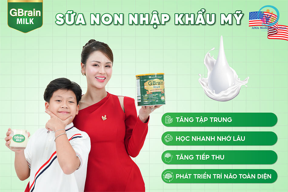 Lợi ích toàn diện của Sữa tảo trí não GBrain Milk