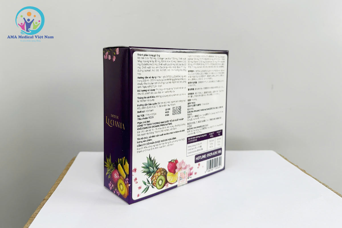Hình ảnh hộp Detox Lucianta